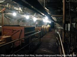SoudanMine27thLevel near Ely MN before Fire of 2011
